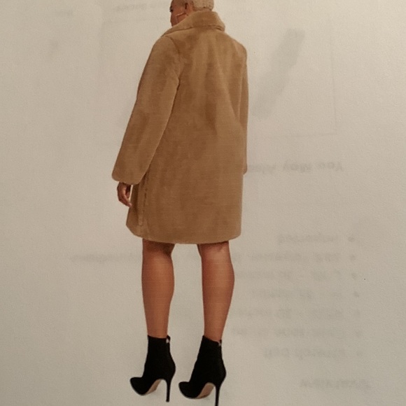 NY&CO COAT, TEDDY, FAUX FUR, SIZE L/XL - Picture 10 of 10